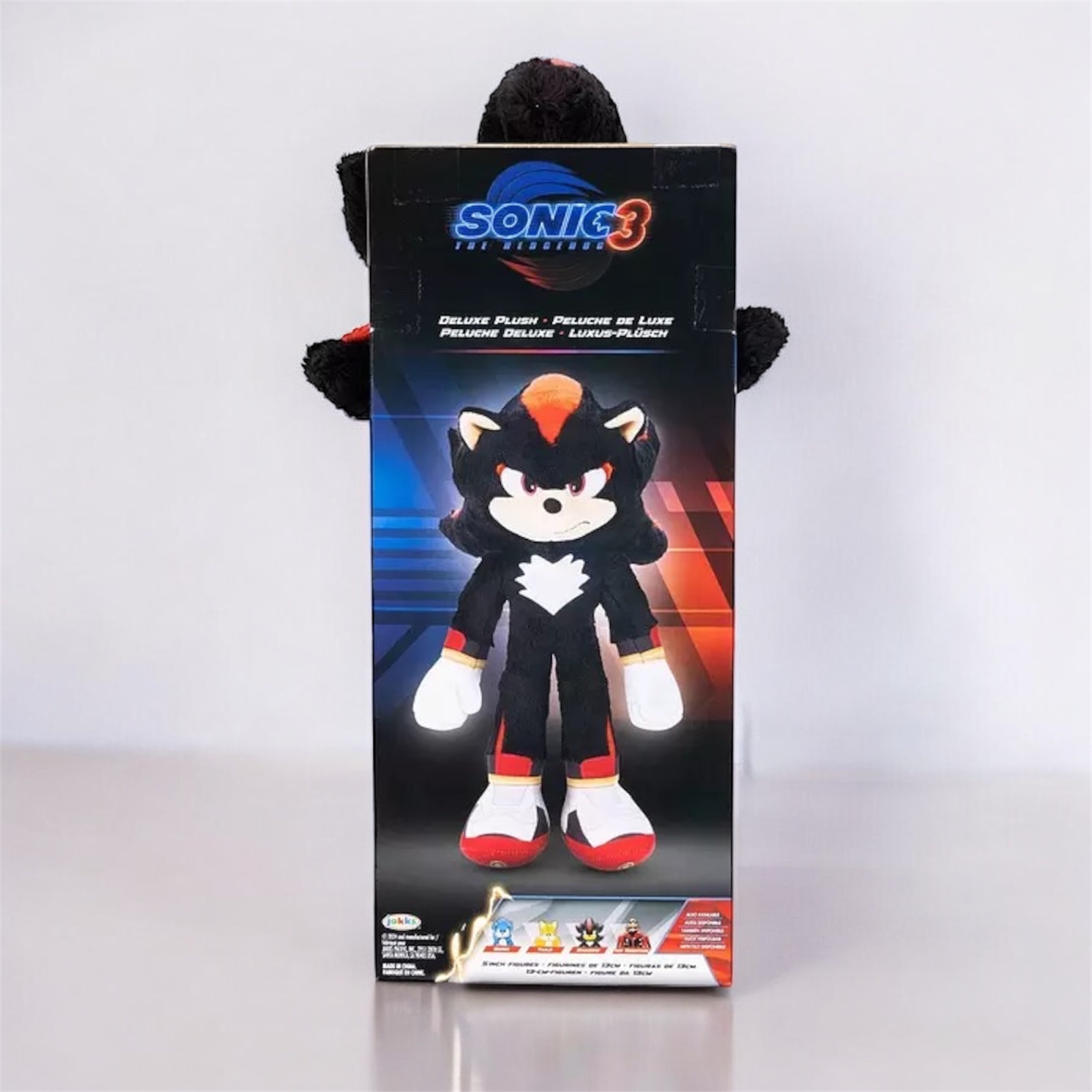 SONIC 3 - 13”Deluxe Plush SHADOW