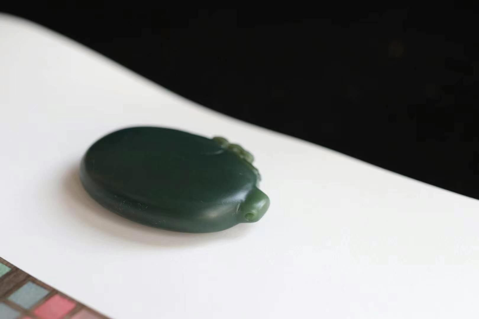 424718 和田玉塔青平安牌