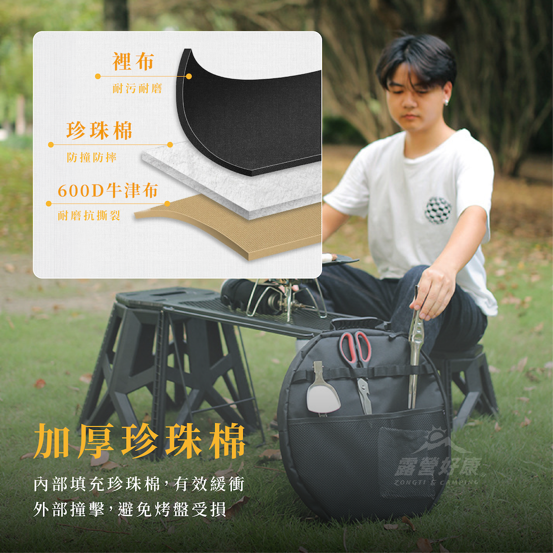 【ISE MOUNT】多功能烤盤收納包 AF34