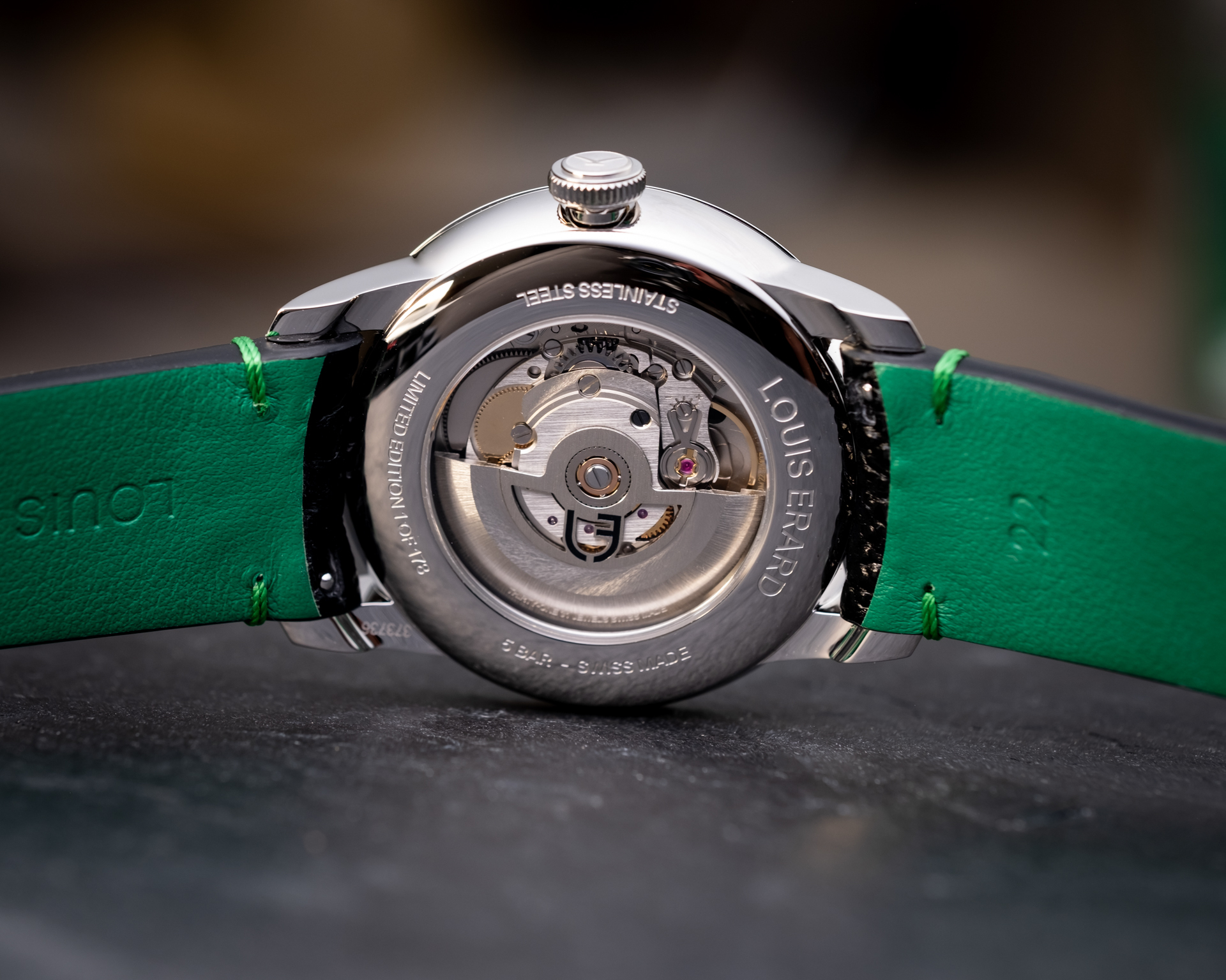 Le Regulateur Louis Erard x Konstantin Chaykin The Time-Eater Green 42mm
