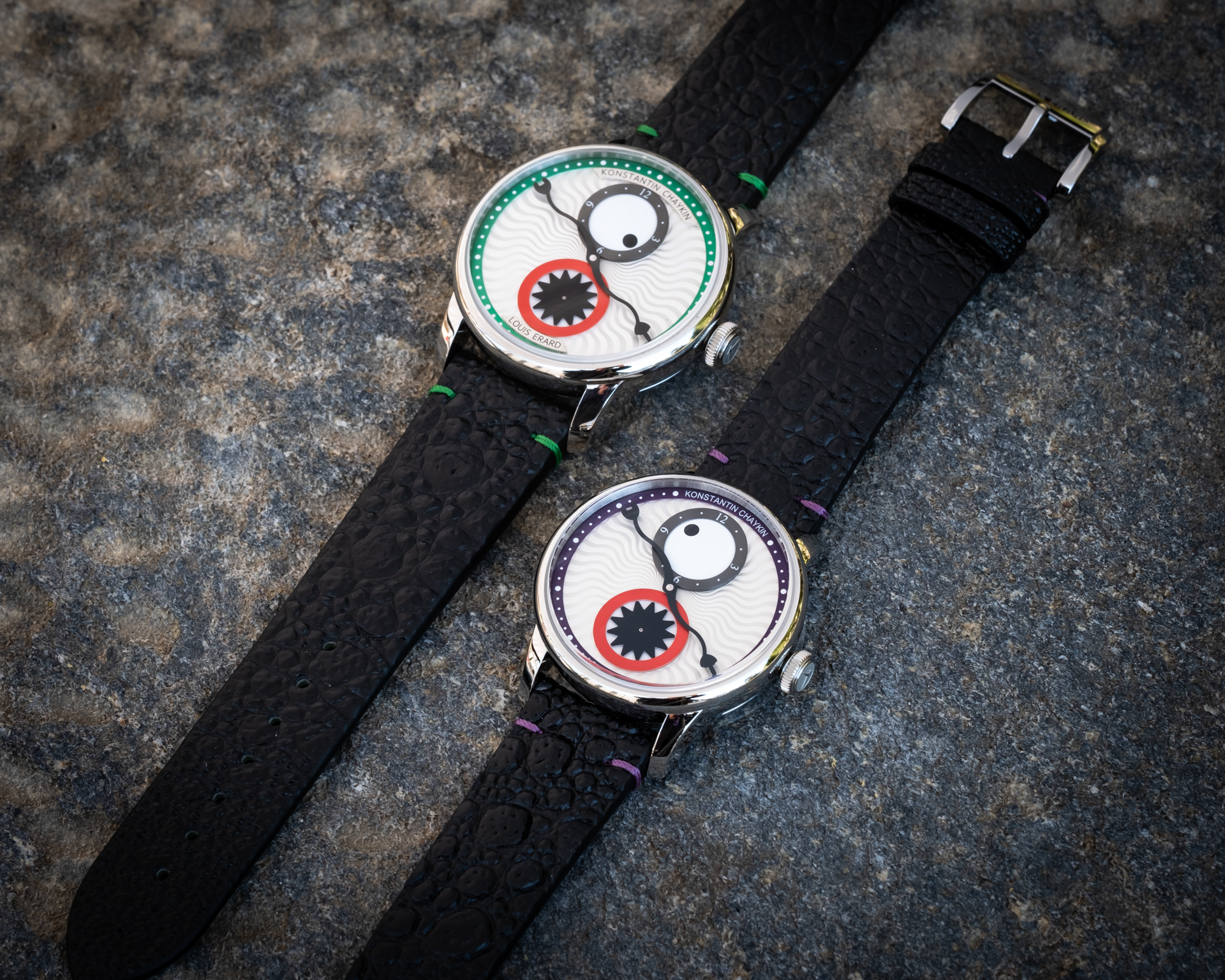 Le Regulateur Louis Erard x Konstantin Chaykin The Time-Eater Green 42mm