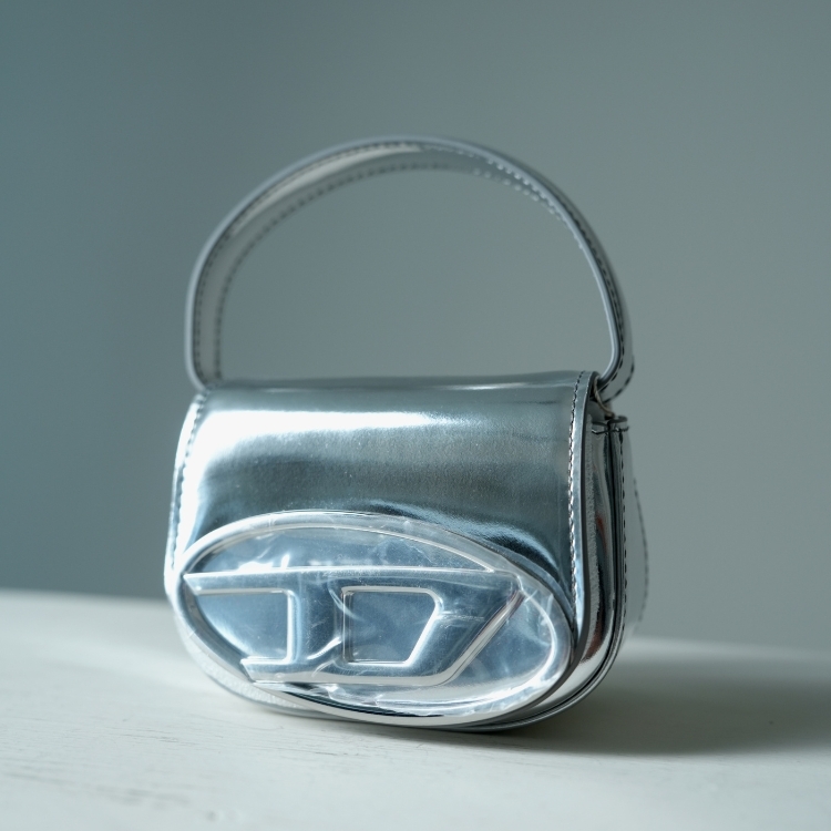 Diesel 1DR 銀色小包