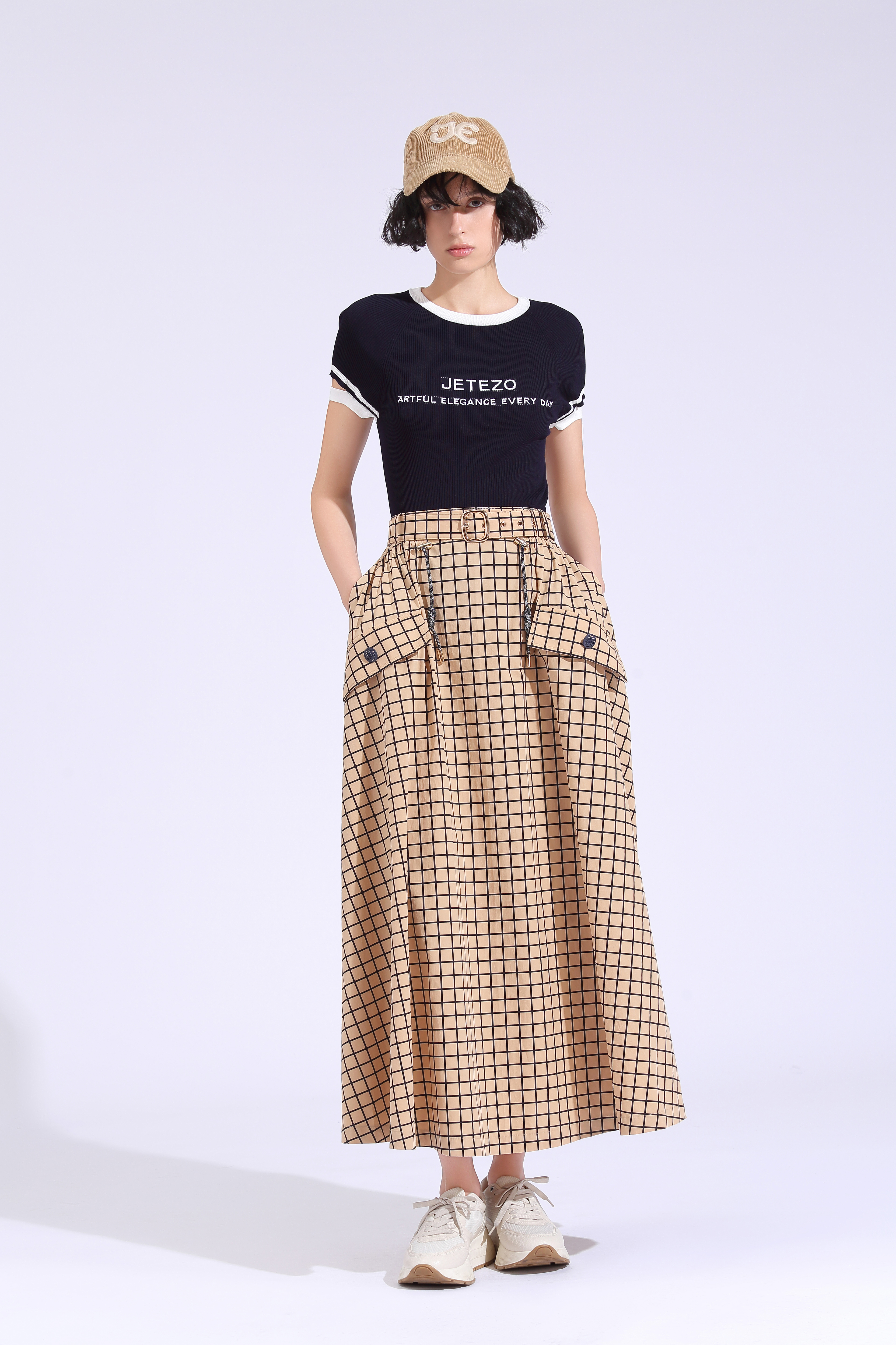 BE10220A1 開袖上衣 (2色)