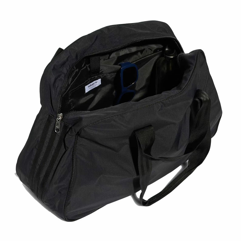 ADIDAS ORIGINALS Shoulder Bag 黑色 行李袋 旅行袋 健身提袋 全黑 黑魂 大容量【JC6075】25升