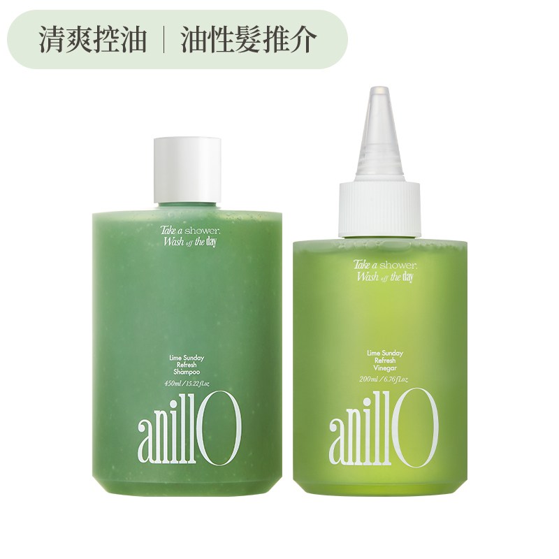ANILLO ライムサンデーリフレッシュ 4種セット Amazon.com : Lime Sunday Refresh Hair Conditioner with