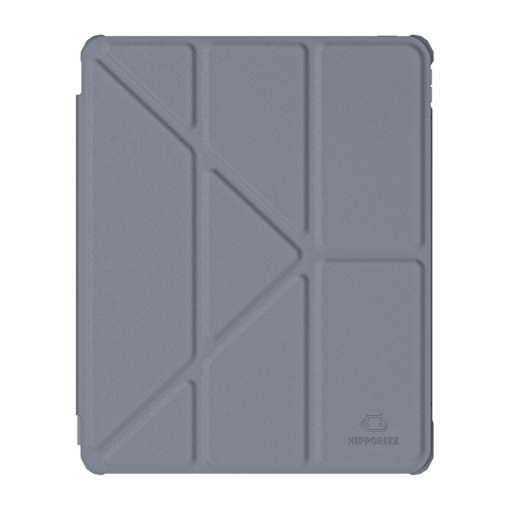 【 Hipporizz 】iPad Air 11 M3 (2025) Origo 晶透筆槽防摔殼-大象藍