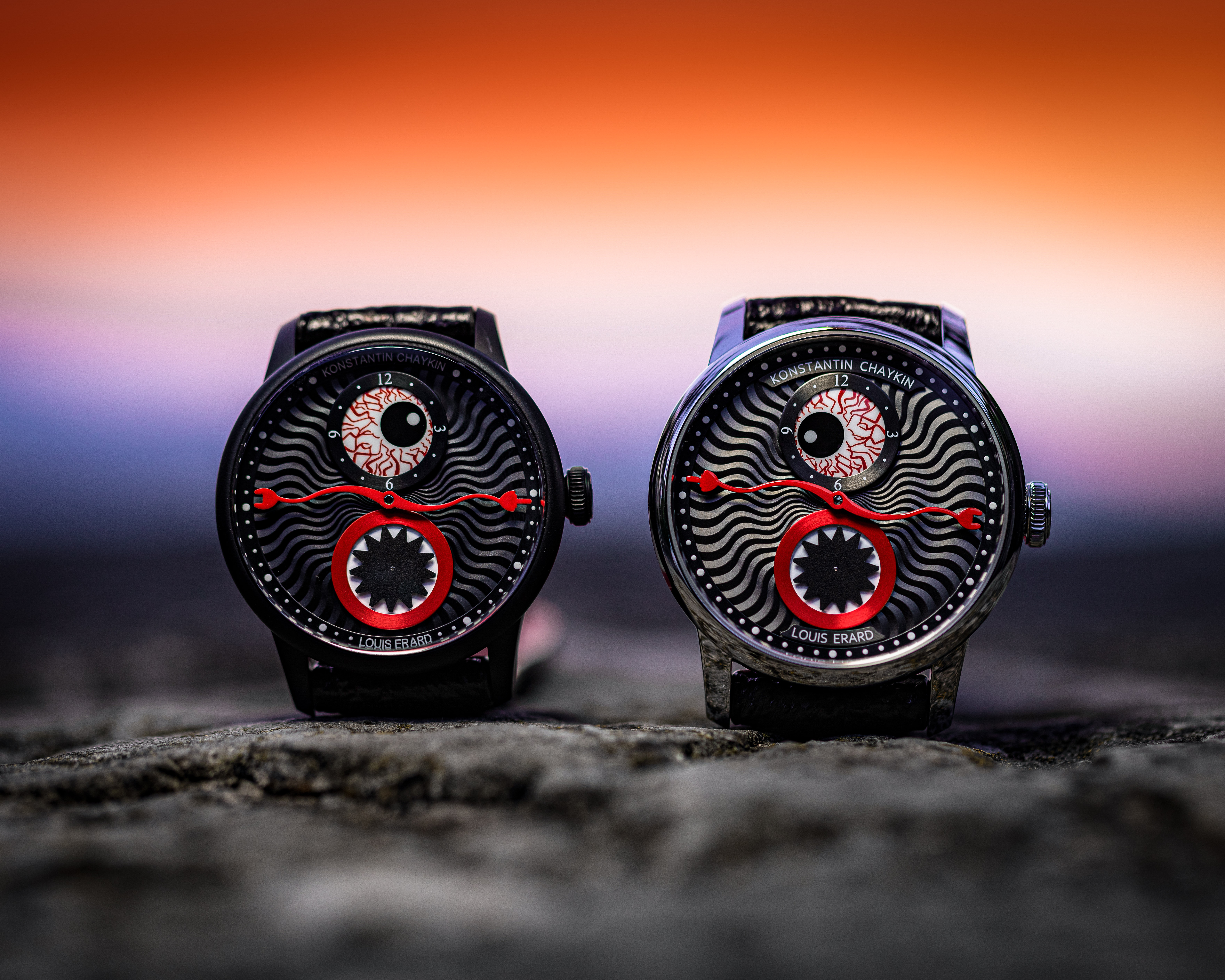 Louis Erard x Konstantin Chaykin 聯名款:時間吞噬者 II–當黑夜降臨