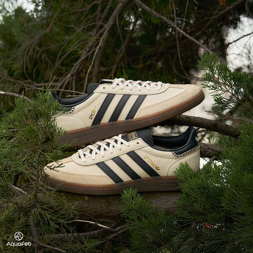 Adidas Handball Spezial 男鞋 女鞋 米色 中性 愛迪達 運動 德訓鞋 復古 休閒鞋 IE3698