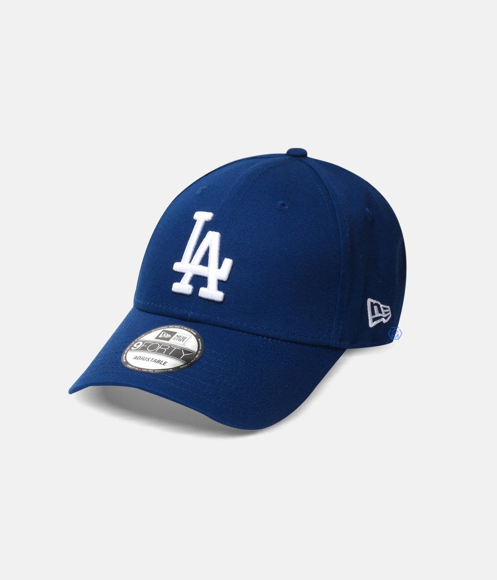 New Era 9Forty Cap LA 皇家藍底 白Logo棒球帽