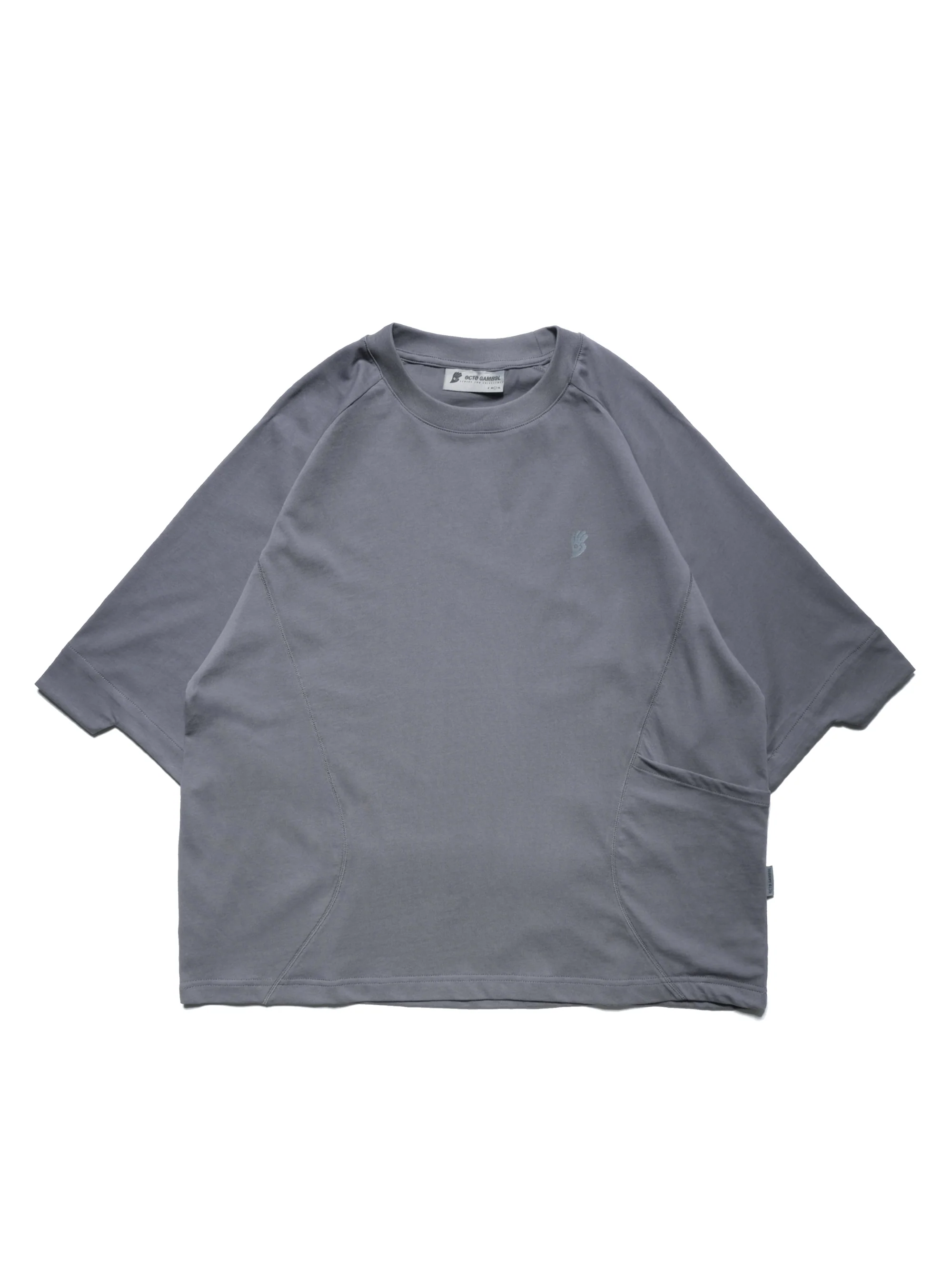 Octo Gmbol S25-T-03 Boxy T-Shirt - Grey