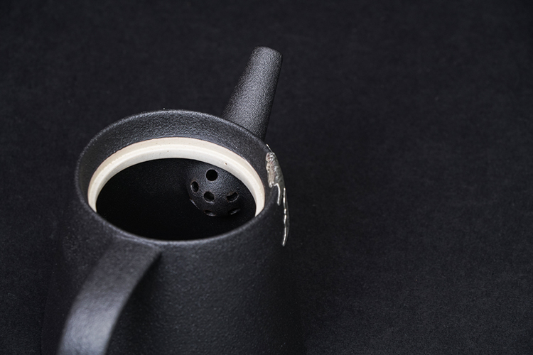 鹿港窯禮品館│銀鑲雅陶3入旅行茶具組