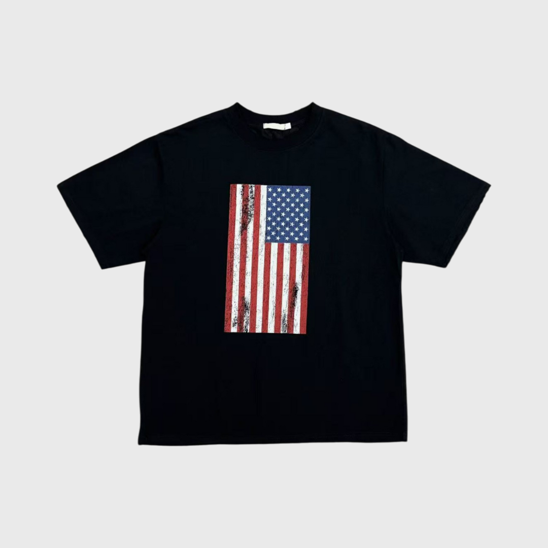 USA國旗短T