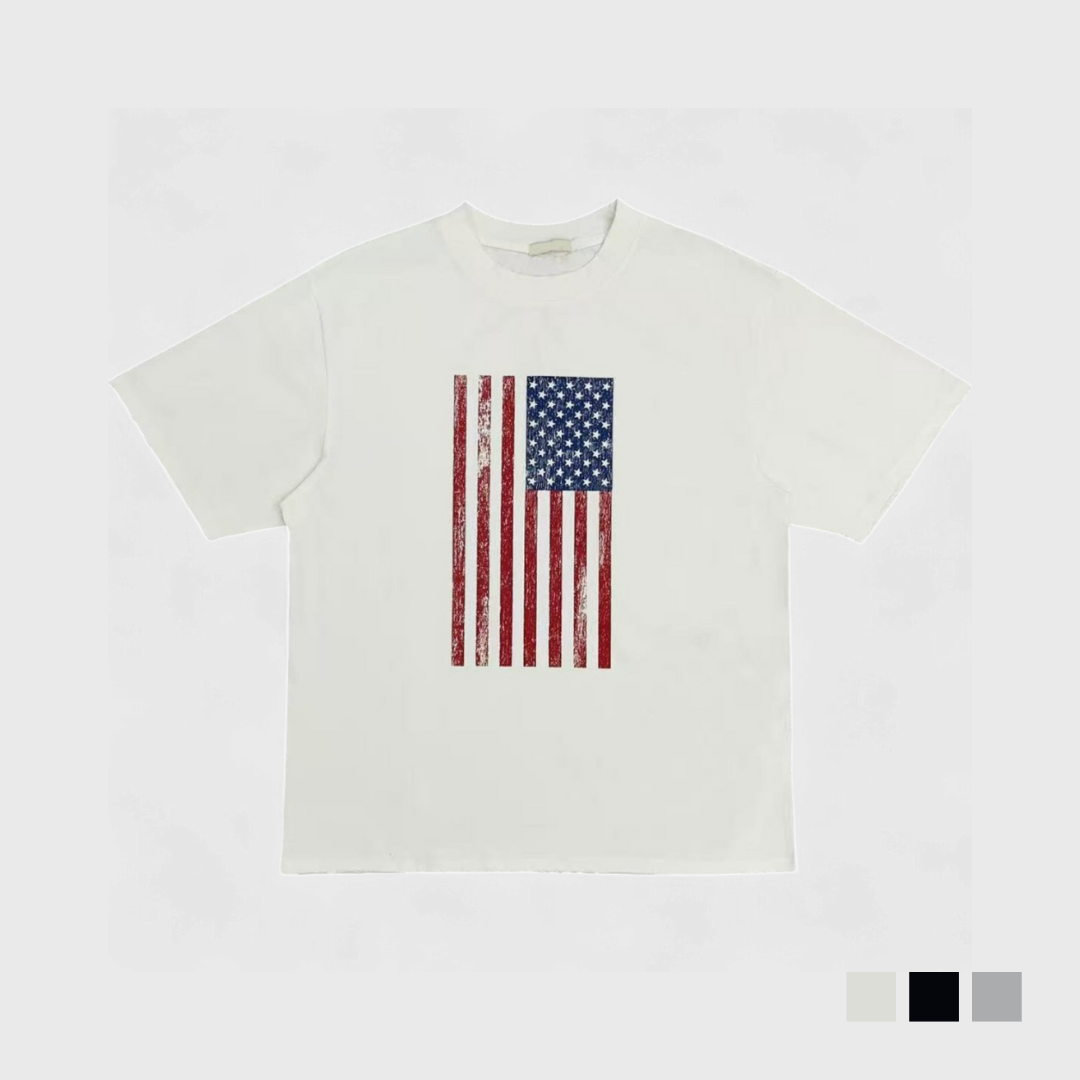 USA國旗短T
