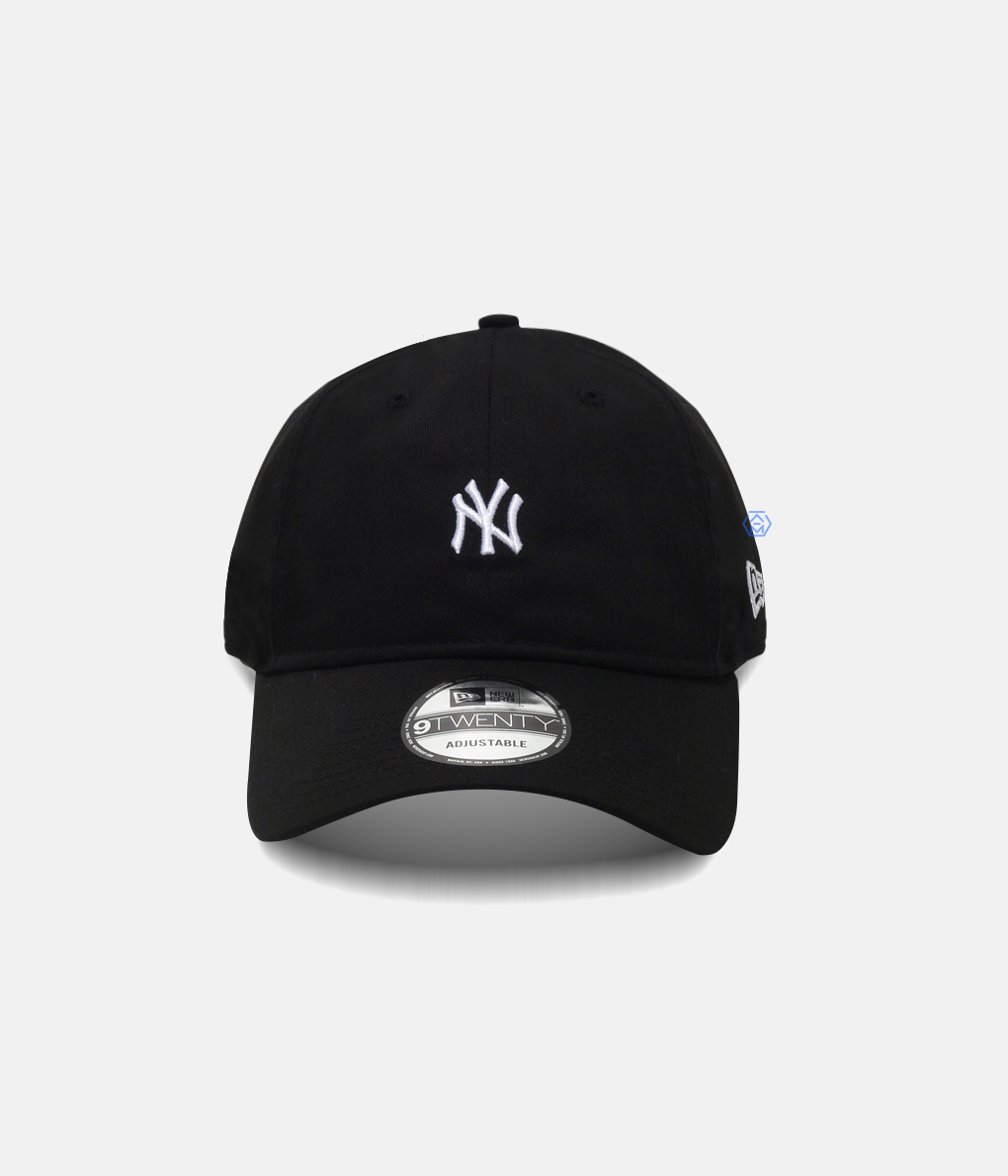 New Era 9Twenty Cap NY 黑底 白Logo棒球帽