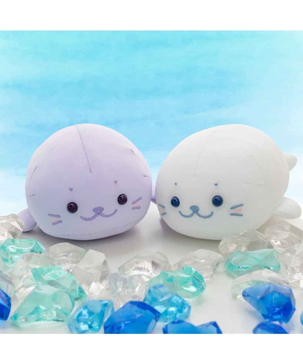 Sirotan 涼感娃娃 16cm 迷你冰涼小白(白) 冰晶白、紫色薰衣草