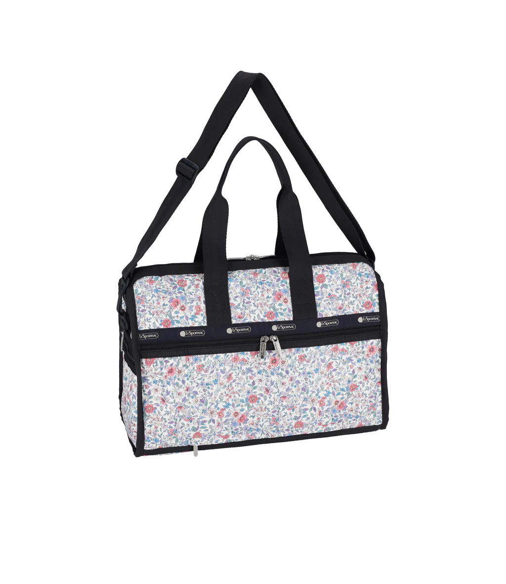 DELUXE 中型旅行袋 (TAPESTRY FLOWER)