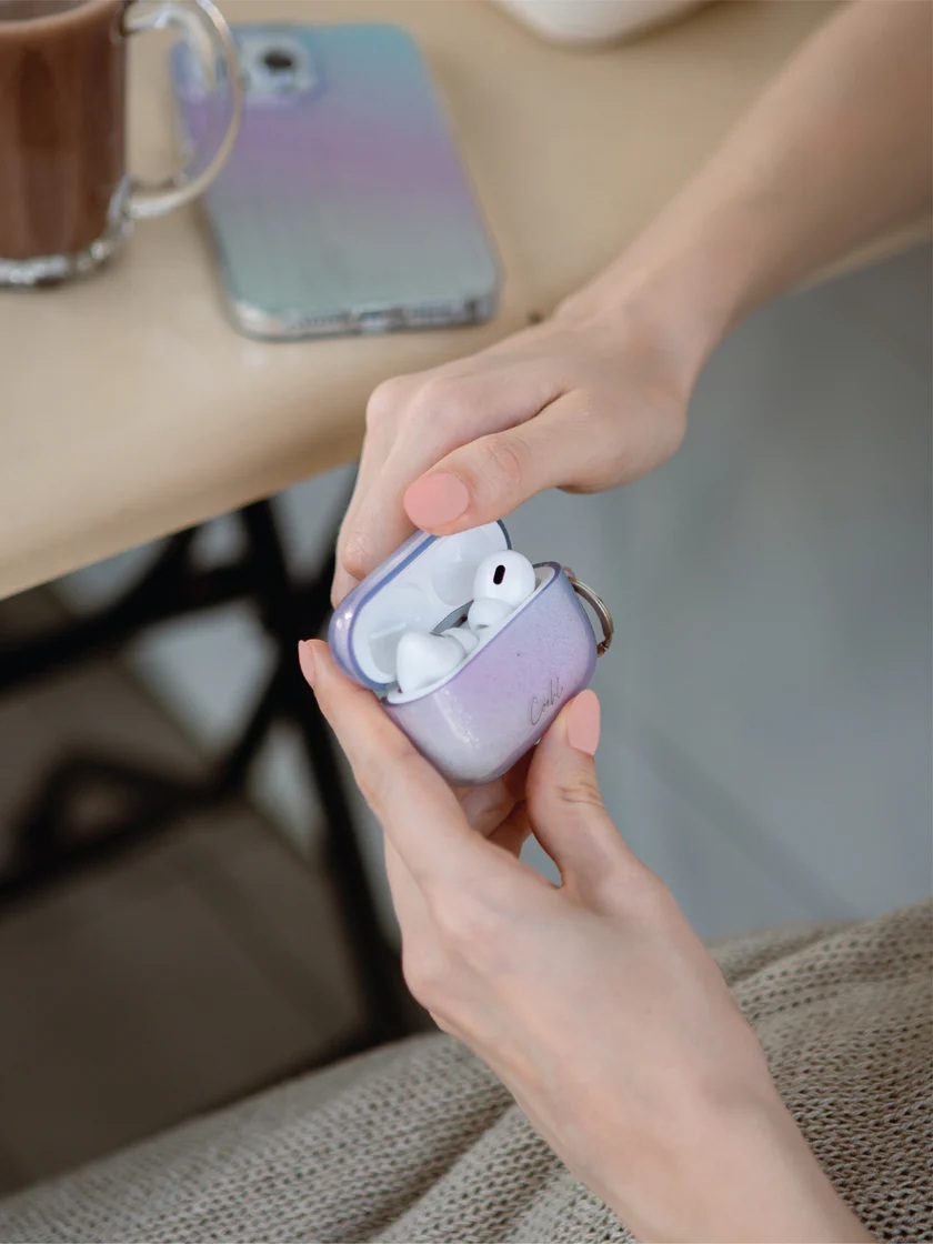 COEHL Linear AirPods Pro 2 防摔防刮透明藍牙耳機保護套