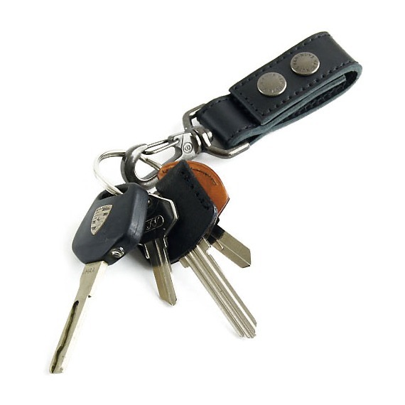 VanNuys A144 牛皮雙鈕皮帶扣