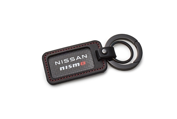NISSAN NISMO CARBON 皮革鑰匙圈
