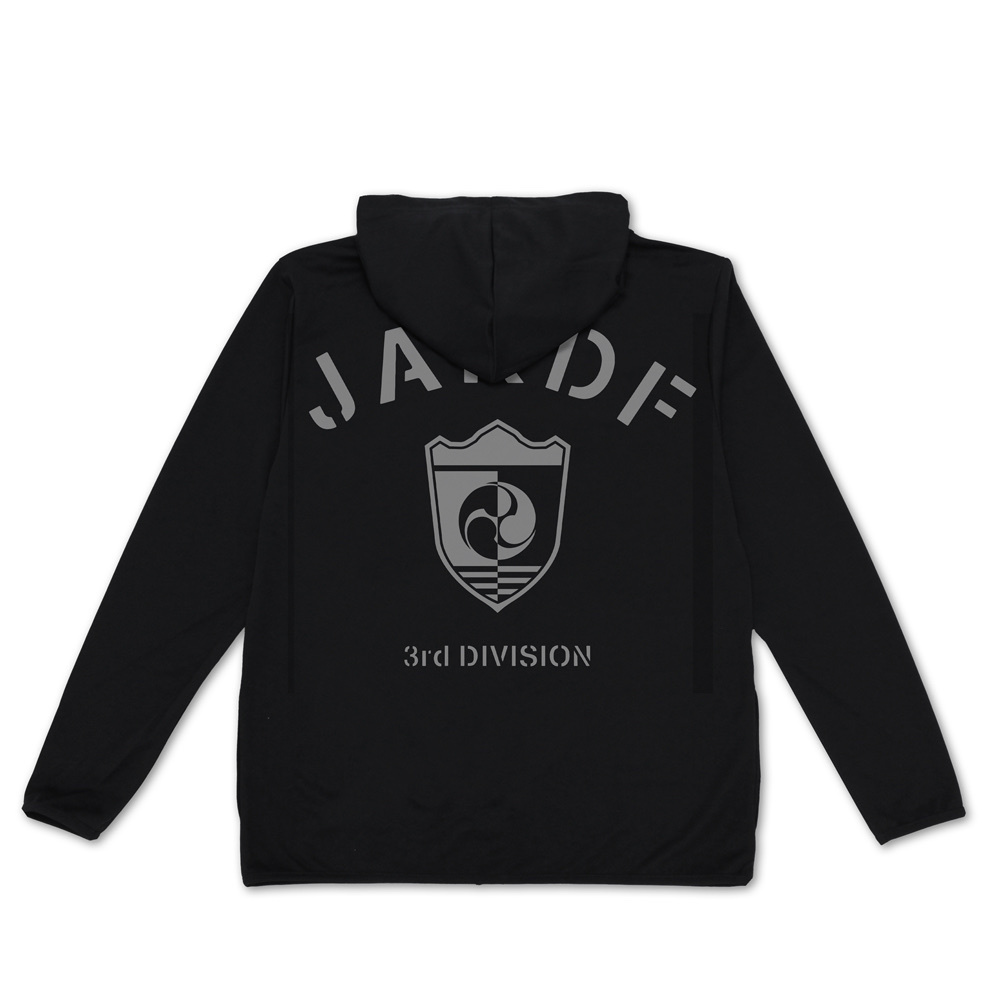 Cospa 0519 第３部隊 薄手ドライパーカー [怪獣８号] BLACK