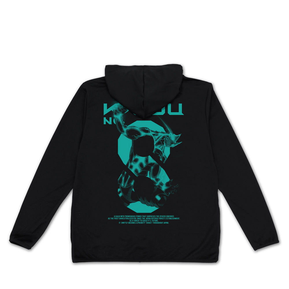 Cospa 0519 怪獣８号 薄手ドライパーカー [怪獣８号] BLACK