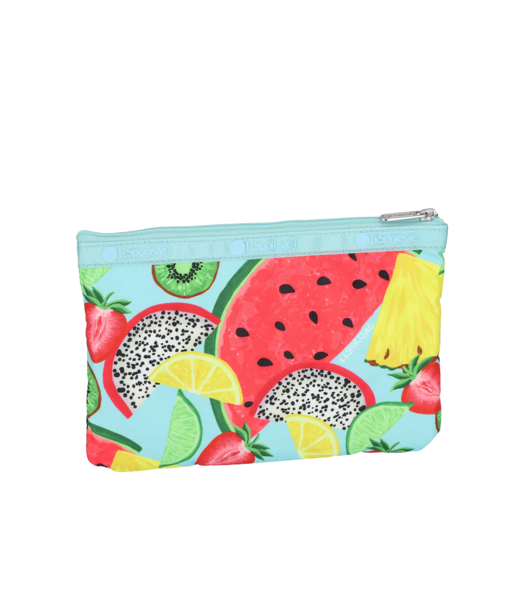 三拉鍊化妝袋 (TROPICAL FRUITS)