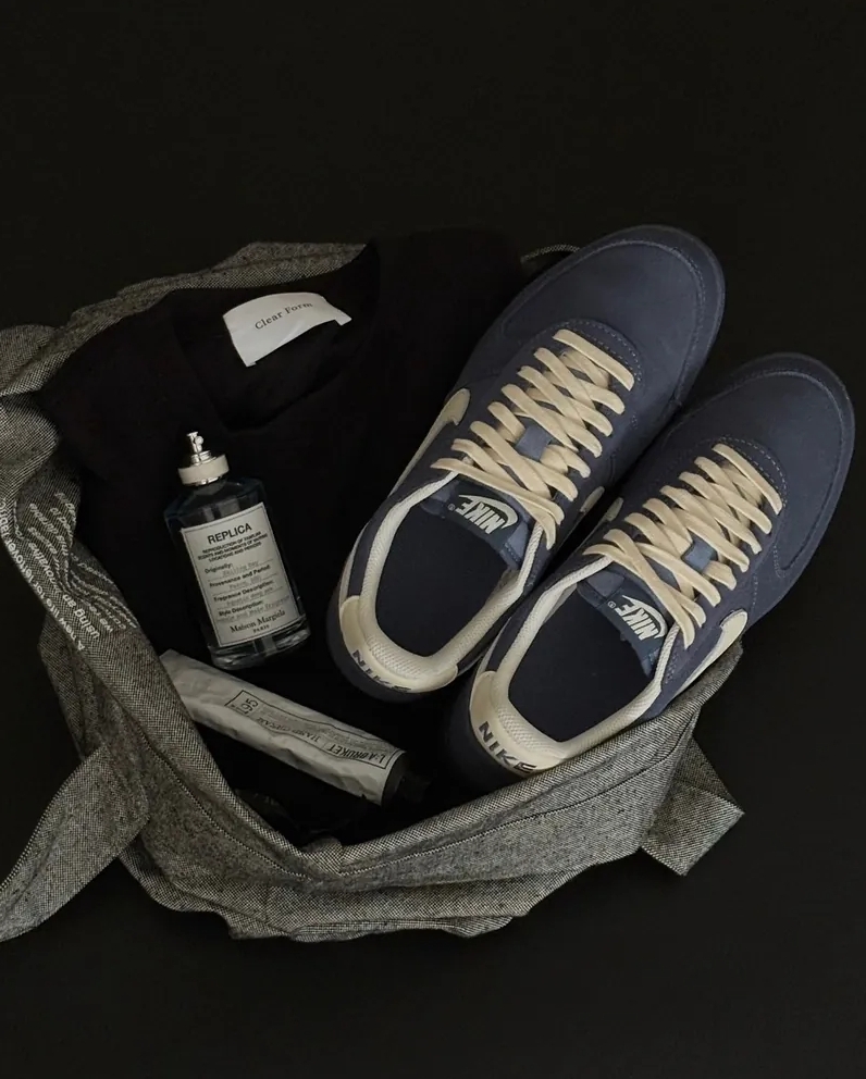 NIKE FIELD GENERAL 霧霾藍 藍奶油 米色 麂皮 德訓鞋 男鞋 IF0666400