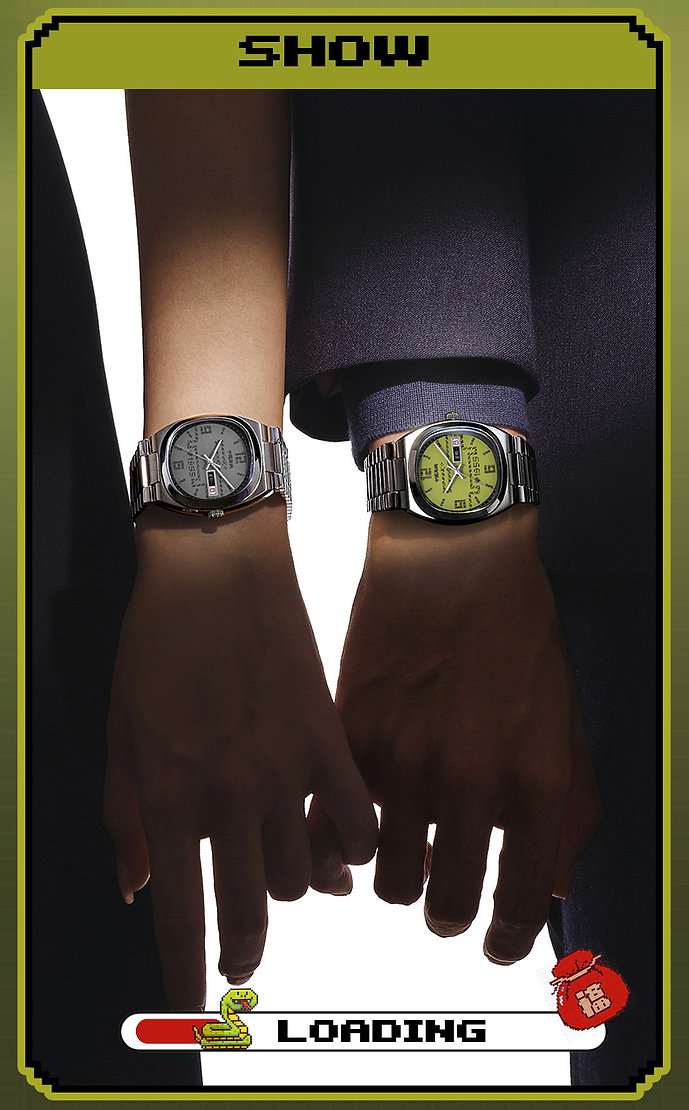 Retro Small TV Design -  蛇年特別版貪食蛇遊戲機 826.47.1051