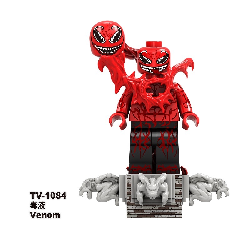 Venom Custom Minifigures Minifigs fit Lego TV6210 TV1084