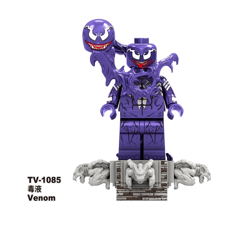 Venom Custom Minifigures Minifigs fit Lego TV6210 TV1085