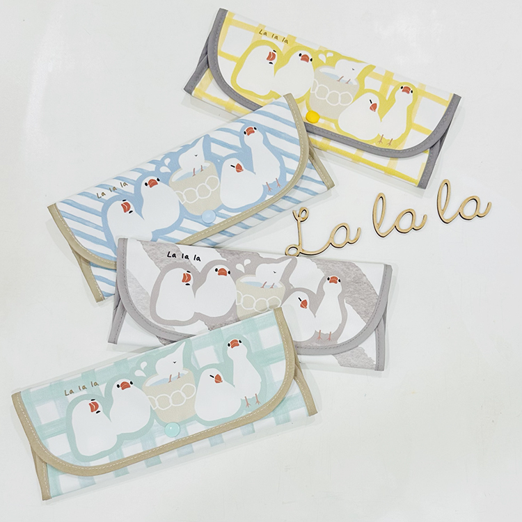 Olaf 文鳥 防水餐具收納袋