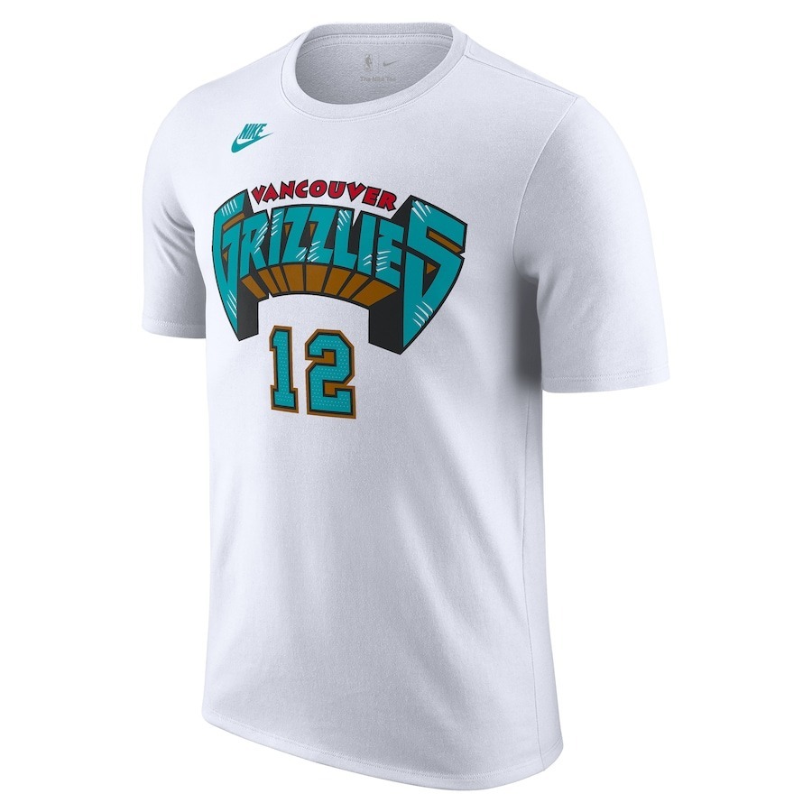 NBA短袖 Ja Morant 曼菲斯灰熊復古 HWC Nike Player Name Tee 棉質短袖 全新