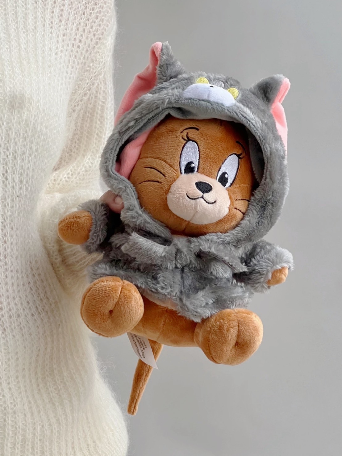 湯姆貓與傑利鼠 浴袍系列毛絨公仔