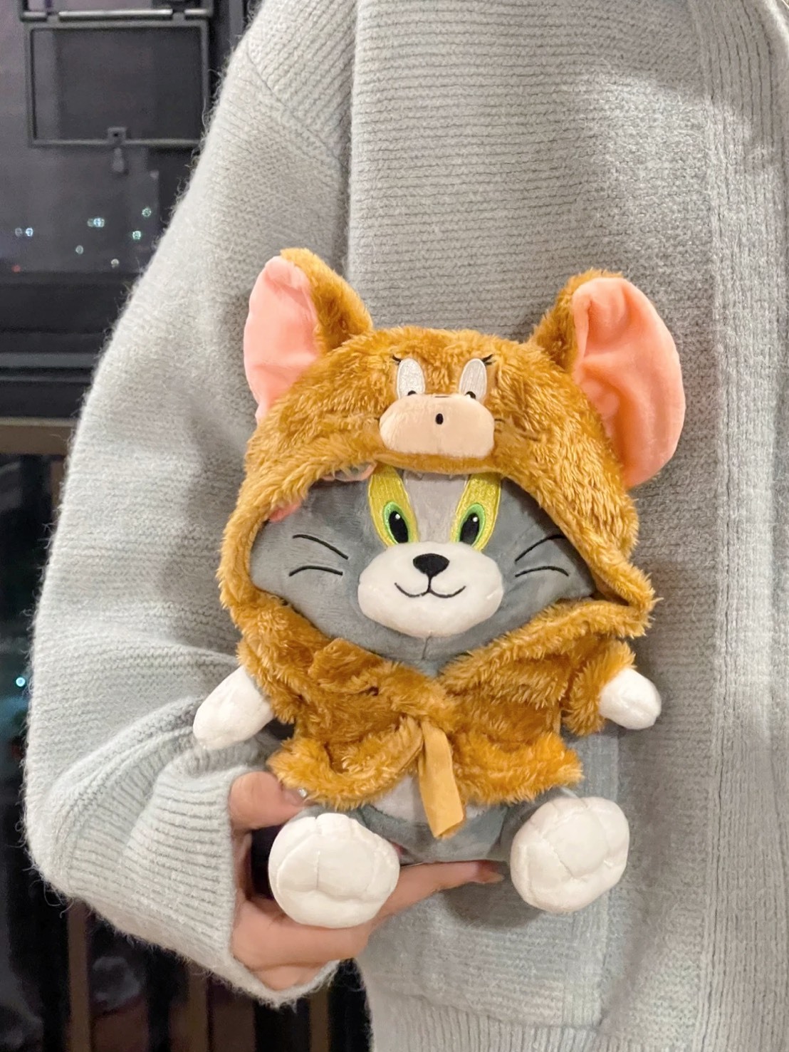 湯姆貓與傑利鼠 浴袍系列毛絨公仔