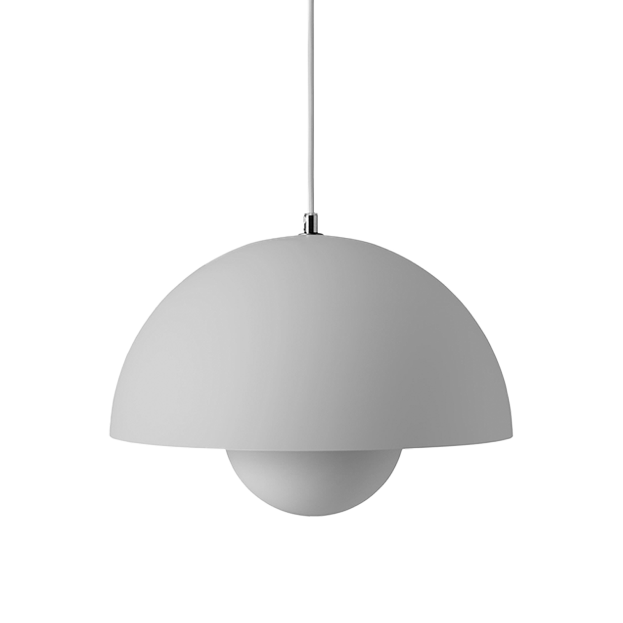 Flowerpot VP7 吊燈 - 中 霧灰 by &Tradition