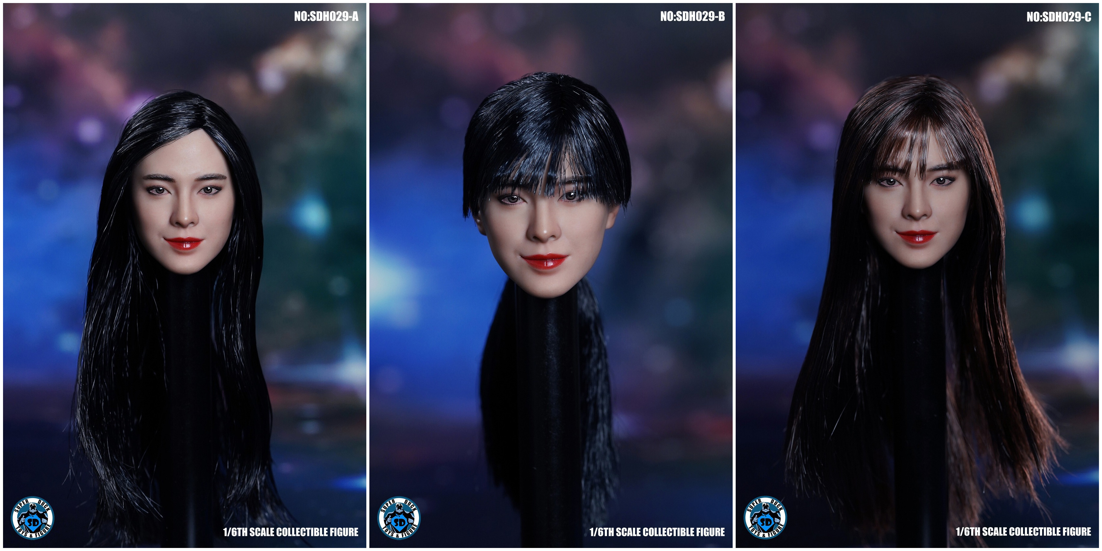 Super Duck: 1/6 SDH029 Female Headsculpt