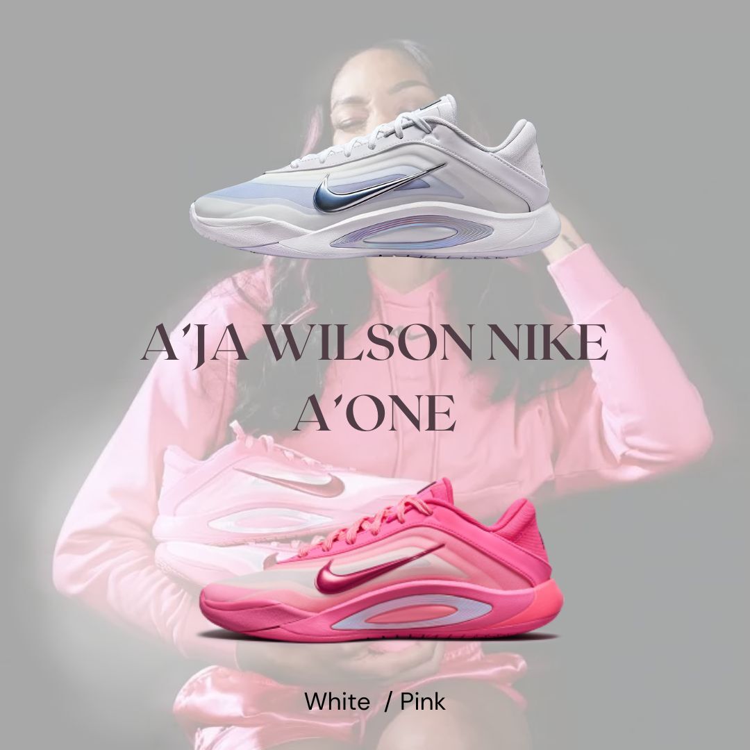 NIKE A'One "Pink A'ura" A'ja Wilson W 籃球鞋 女鞋 白銀 粉色 FZ8606-601 FZ8606-100