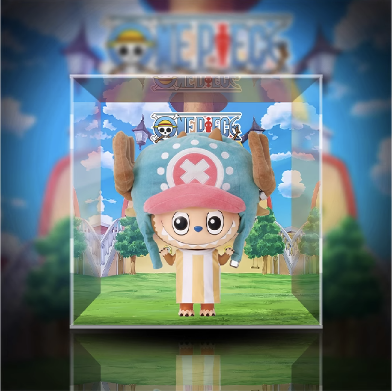 [AOWOBOX] MEGA Labubu 400% One Piece OP Chopper dis box