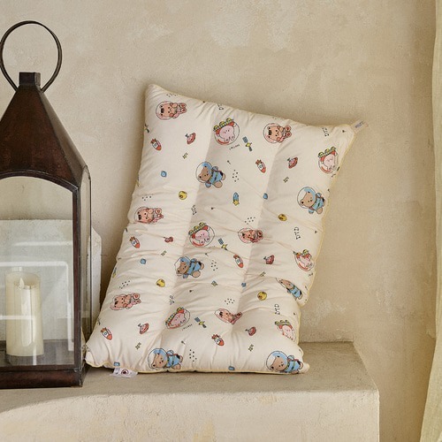 DTD玩轉人物宇宙探險/花叢兔兔/登園嘟嘟車-超細纖維酒店級一體枕