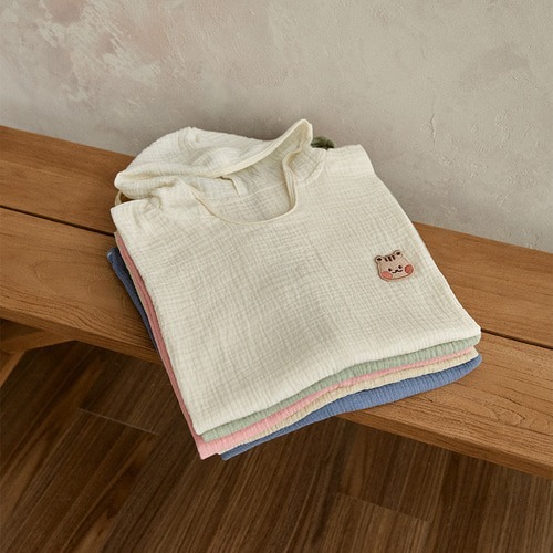 DTD多用途五色棉紗浴袍披風