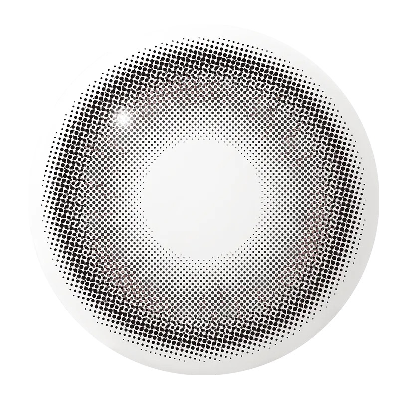 [月拋] Hapa Kristin Bean Kristin 1 Month Drip Brown｜彩妝矽水凝膠隱形眼鏡｜每盒2片