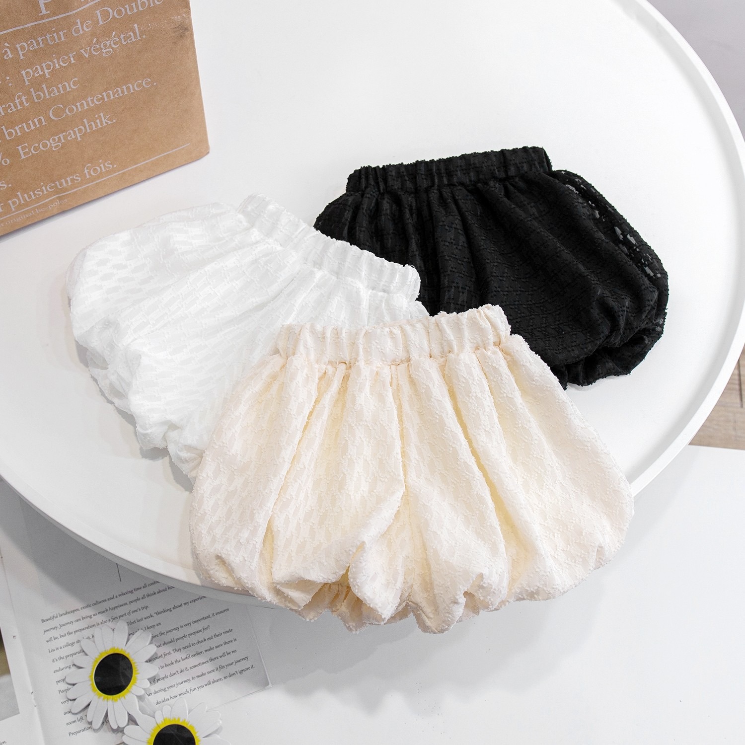 可愛泡泡燈籠短褲