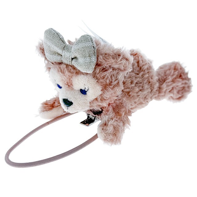 雪莉玫 ShellieMay 趴趴造型 絨毛 髮夾 髮束 髮飾 -香港迪士尼樂園