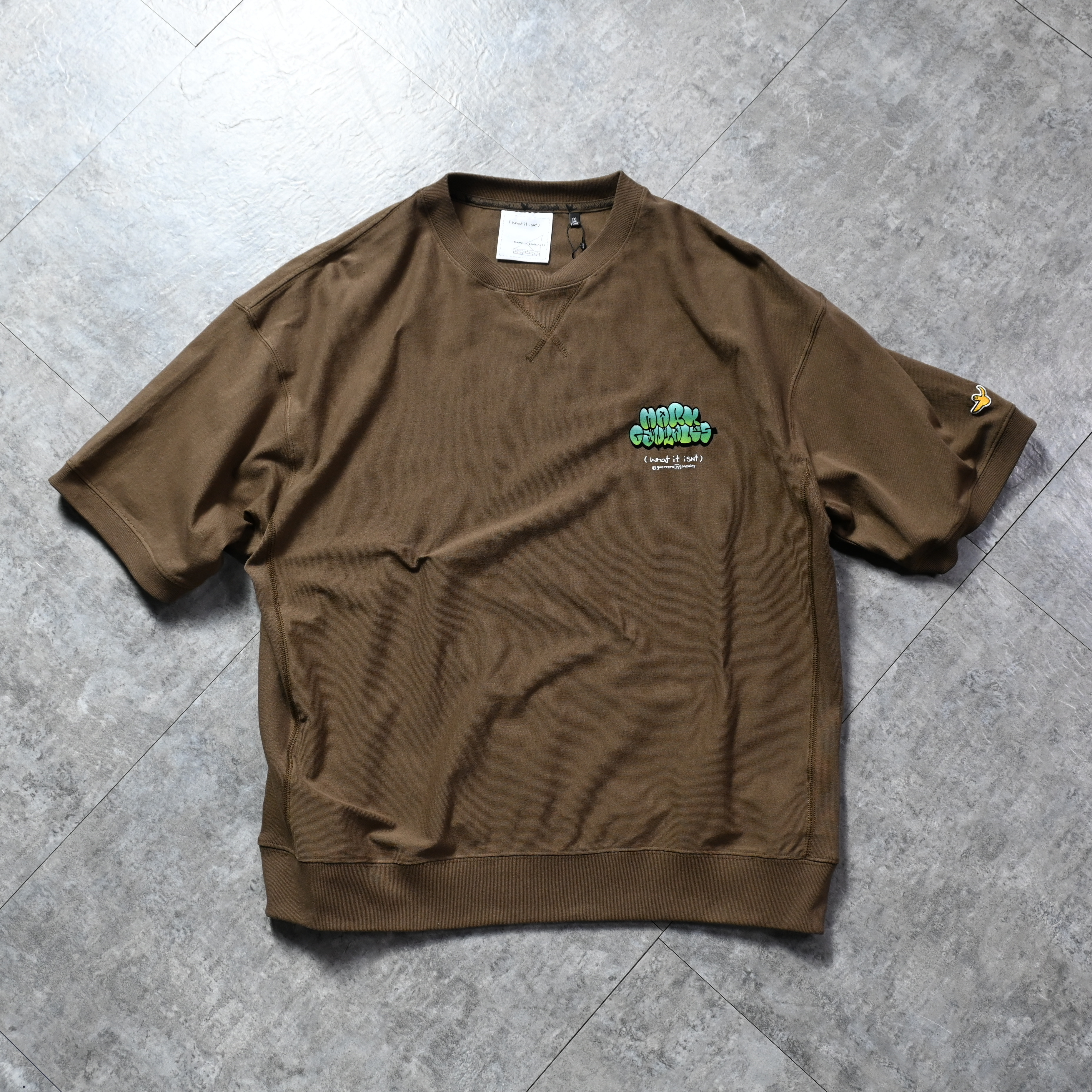 (What it isNt) ART BY MARK GONZALES Gradient logo Big Tee