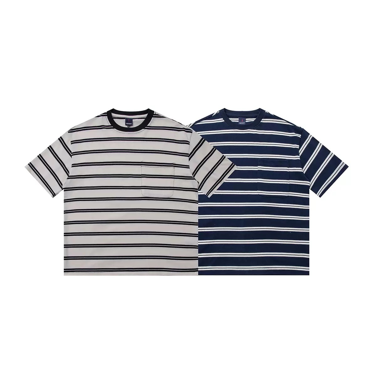 條紋口袋t(25187)