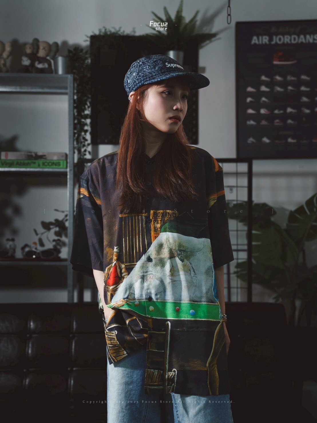 【Focus Store】現貨秒發 Supreme x Ernie Barnes SS25 Week10 S/S Shirt 撞球 滿版短袖襯衫