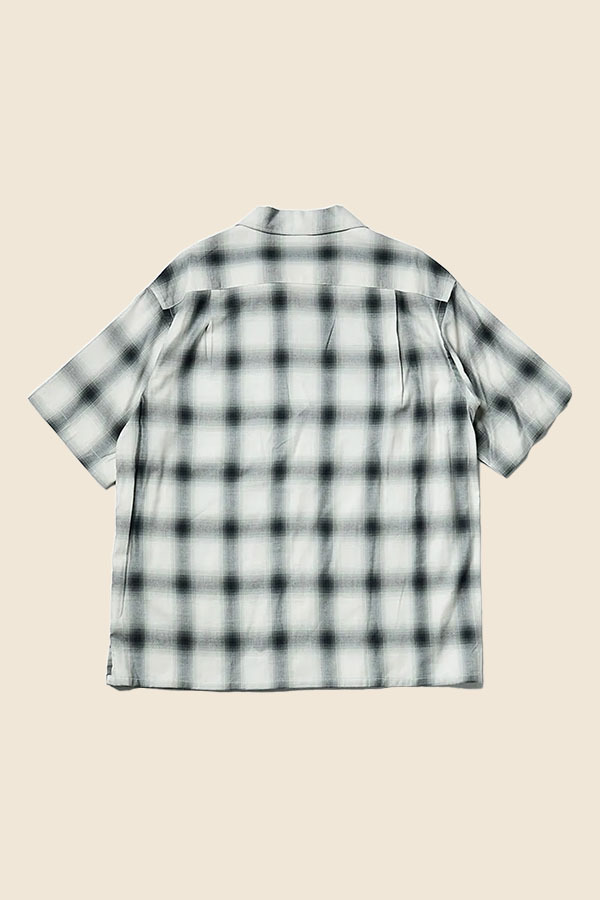 A VONTADE - 格紋短袖襯衫
