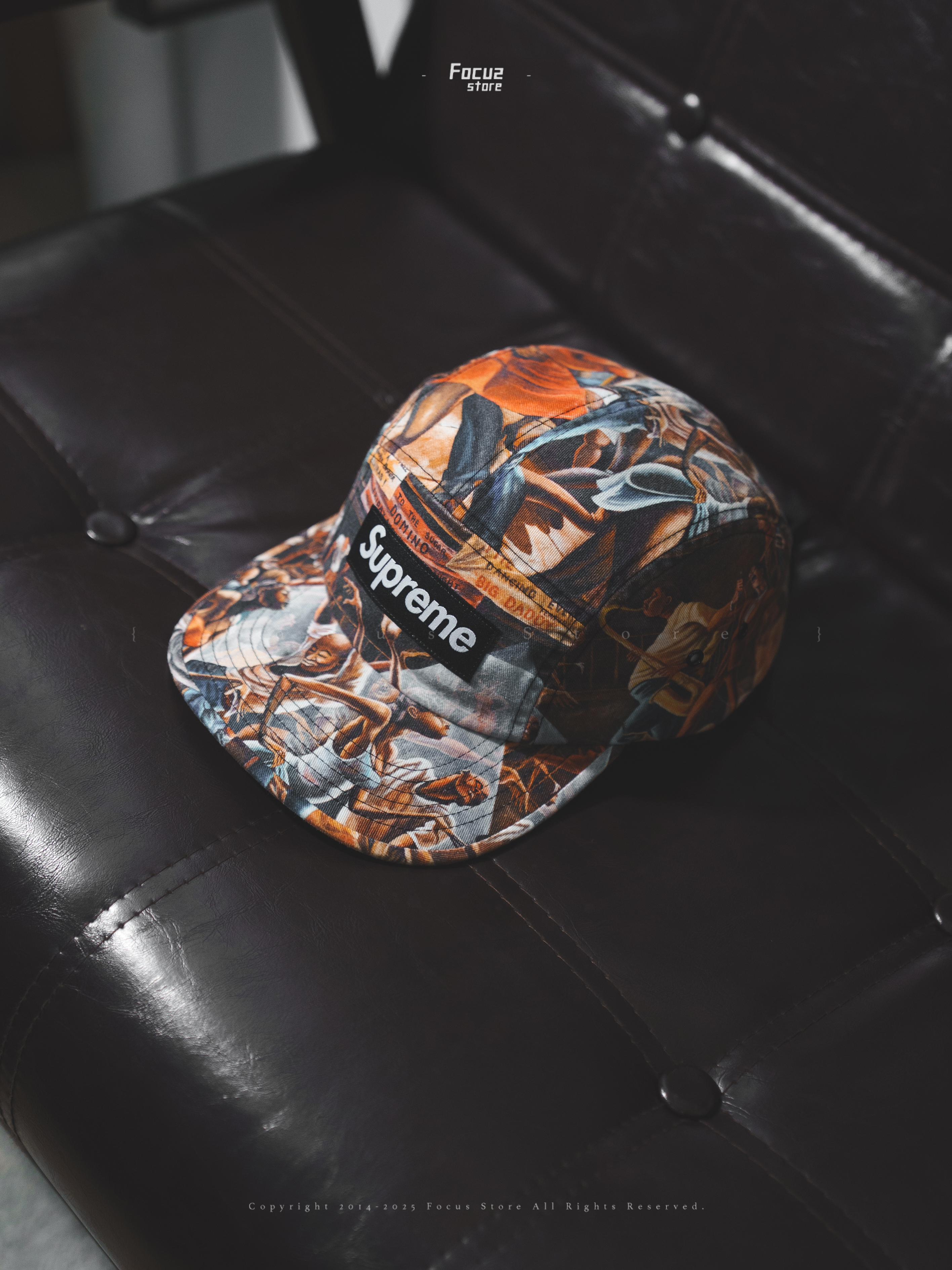 Supreme Ernie Barnes Camp Cap (SS25) - $66