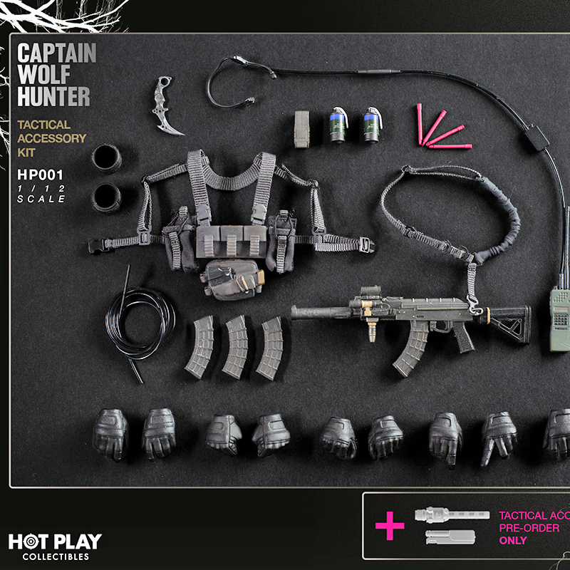(Pre-Order) Hot Play 1/12 Tactical Accessory Kit (HP001)