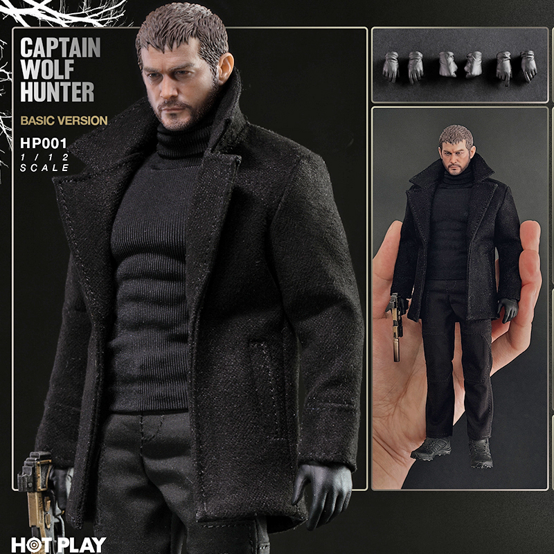 (Pre-Order) Hot Play 1/12 Captain Wolf Hunter HP001 (Basic Ver.) Action Figure